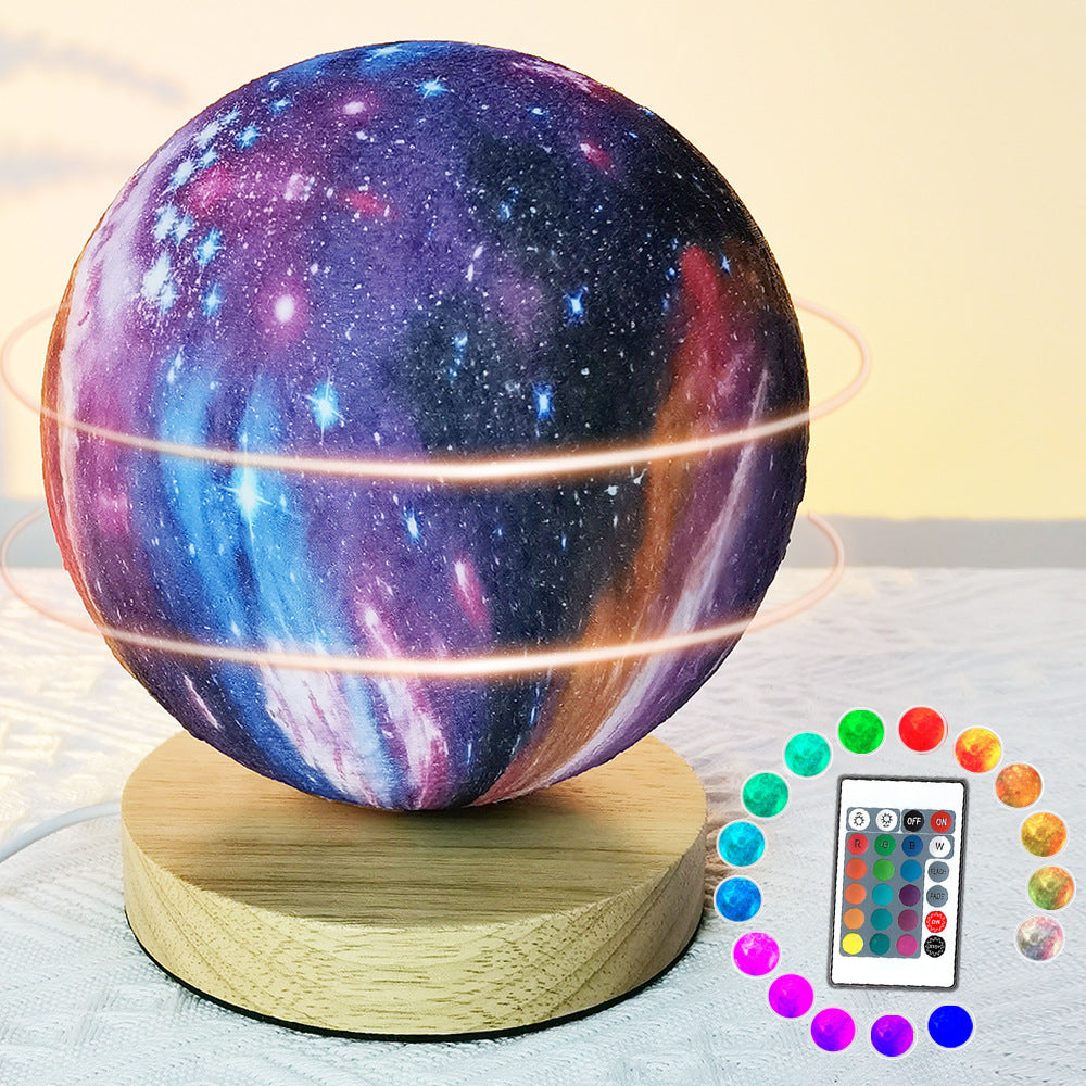 Rotating Moon Lamp ? 360� Ambient Night Light