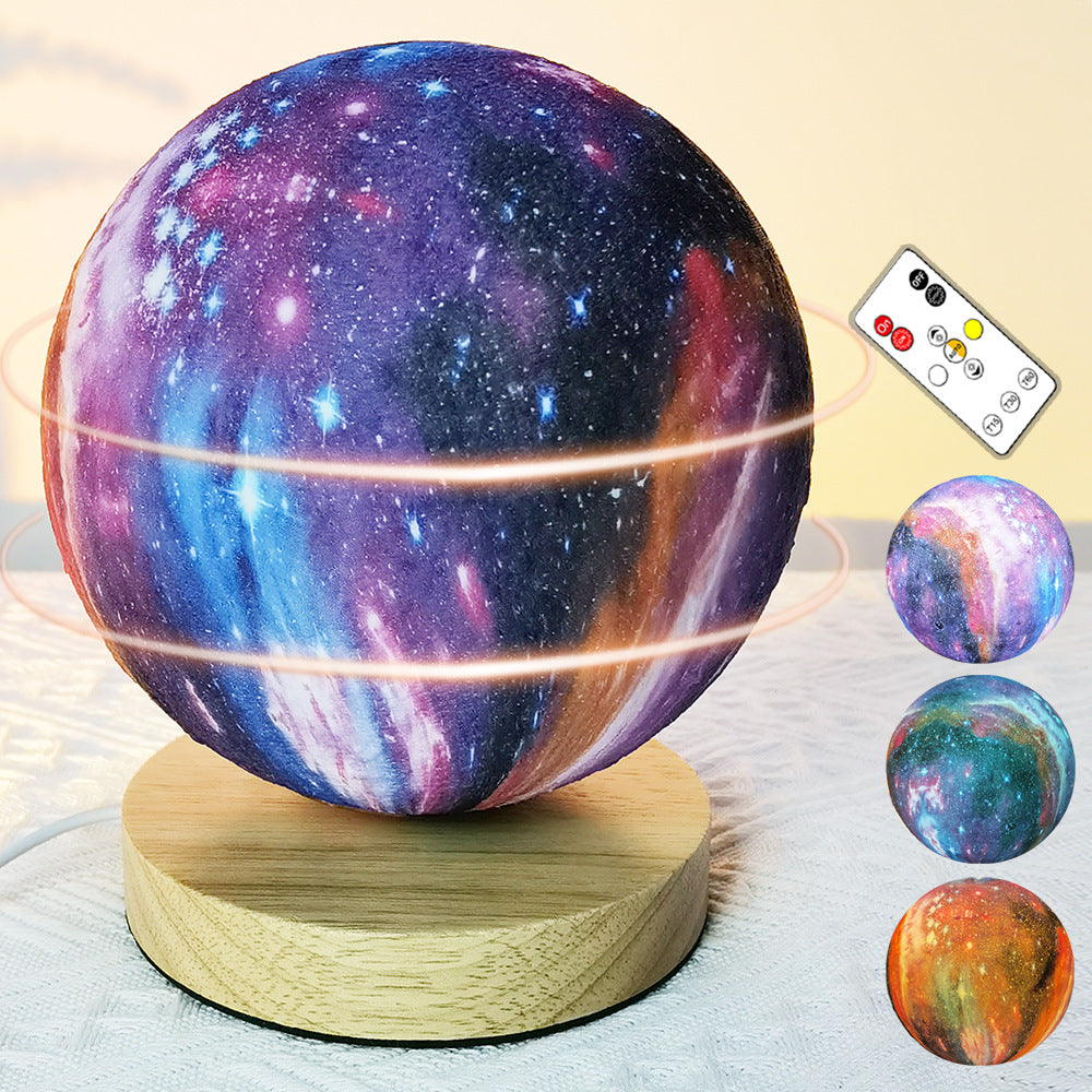 Rotating Moon Lamp ? 360� Ambient Night Light