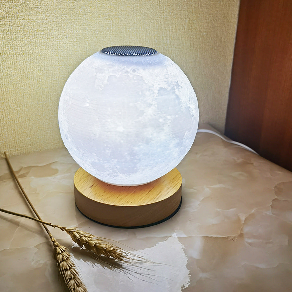 Rotating Moon Lamp ? 360� Ambient Night Light